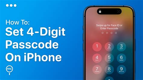 change iphone passcode to 4 digits